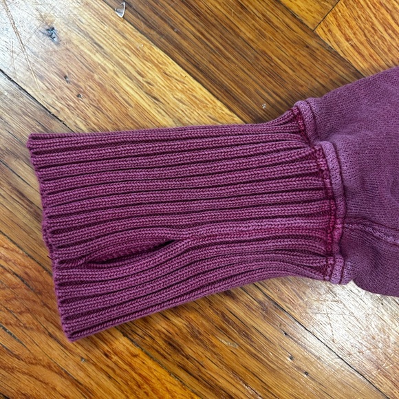 Free People Purple Hooded Sweatshirt - Picture 6 of 6